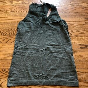 Athleta Momentum Seamless Tank Top Gradient Green